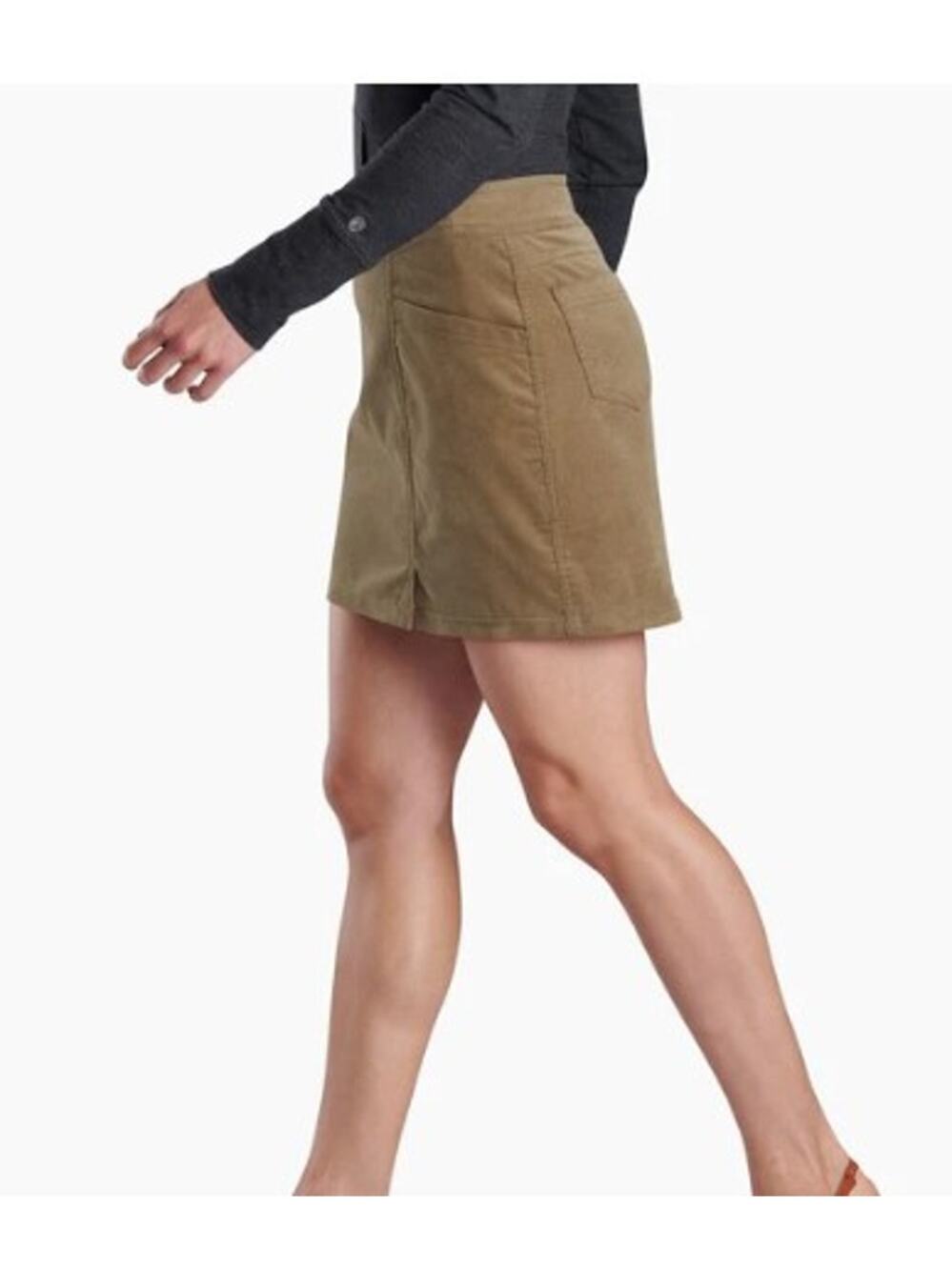 Kuhl Strova Skirt Green Size 6 Nature Skirt Gorpcore Hiking Camping Granola